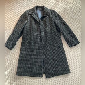 Classic Black and Gray Women's Coat